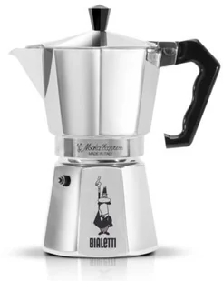 Bialetti Kawiarka Moka Express Limited Edition 1 TZ Srebrny - Zaparzacze i kawiarki - miniaturka - grafika 2