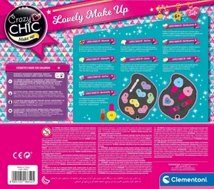 Clementoni Crazy chic Lovely make up Syrenka 18652 - - Zabawki kreatywne - miniaturka - grafika 4
