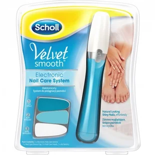 Scholl Elektroniczny pilnik do paznokci Velvet Smooth Nail Care ORYGINAŁ - Akcesoria do paznokci - miniaturka - grafika 4
