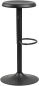 Taborety i hokery - Actona Stołek barowy FINCH czarny - miniaturka - grafika 1