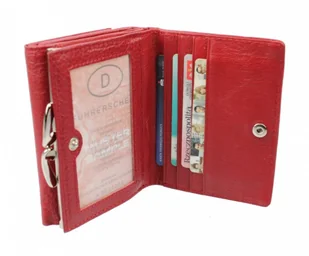 Jennifer Jones Portfel Damski Skórzany 12 cm Klamra I Klapka Skóra Naturalna JJ5234 - Portfele Jennifer Jones Portfel Damski Skórzany 12 cm Klamra I Klapka Skóra Naturalna JJ5234 - Portfele - miniaturka - grafika 3