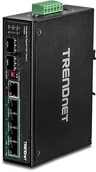Switche - TRENDnet Trendnet TI-pg62 6-Port Gigabit Switch PoE + DIN-Rail Industrial TI-PG62 - miniaturka - grafika 1