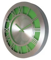 Zegary - Atrix Zegar aluminiowy ROMAN green AL2034GRN - miniaturka - grafika 1