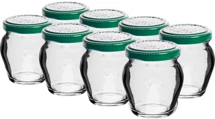 Biowin Słój z kolorową zakrętką 106ml fi53 opak.8szt - Pozostałe akcesoria do uprawy roślin - miniaturka - grafika 2