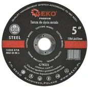 Tarcze do pił - Geko Tarcza do cięcia metalu PREMIUM 150x1.6 Inox 5/25/200) - miniaturka - grafika 1