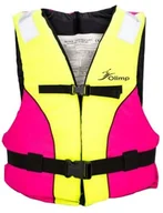 Sprzęt asekuracyjny i ratunkowy - Olimp Kamizelka Olimp Stnadard 50N (różowo/seledynowa) - miniaturka - grafika 1