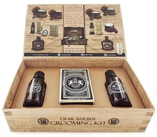 Dear Barber SET Collection II Groom & Go M) olejek do brody 30ml + wosk do wąsów 25ml + edt 30ml - Kosmetyki i akcesoria do pielęgnacji brody - miniaturka - grafika 4