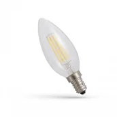 Żarówki LED - Spectrum Żarówka LED świeczka E14/6W/230V 2700K clear WOJ14387 - miniaturka - grafika 1