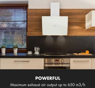 Klarstein Annabelle 60 Biały (TK15-Annabelle60WH) - Okapy kuchenne - miniaturka - grafika 2