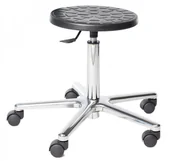 Krzesła i taborety kosmetyczne - Prosedia taboret Platinium poliuretan - miniaturka - grafika 1