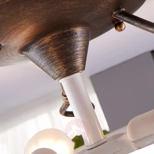 Szykowna lampa sufitowa Rando w stylu dworkowym - Lampy sufitowe - miniaturka - grafika 5