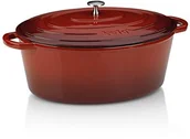 Brytfanny - Kela Calidao naczynie do pieczenia z pokrywką, żeliwo, powłoka emaliowana, przeznaczony do płyt indukcyjnych 11943 - miniaturka - grafika 1