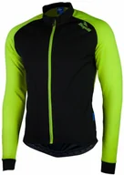 Bluzy na rower - Rogelli Koszulka długi rękaw Rogelli CALUSO 2.0 żółta 494039 - miniaturka - grafika 1