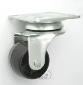 Meble modułowe i akcesoria - Koło Zabi meblowe w obudowie skrętnej tworzywo fi 30 M32B - miniaturka - grafika 1