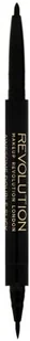 Makeup Revolution London London Awesome Dual Eyeliner Felt & Kohl eyeliner 0,18 g dla kobiet Black - Eyelinery - miniaturka - grafika 3