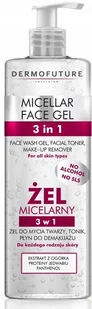 Dermofuture Dermofuture Precision 3w1 Żel micelarny do demakijażu 400 ml - Żele do mycia twarzy - miniaturka - grafika 2