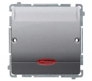 Kontakt Kontakt_Simon Łącznik hotelowy pojedynczy z podświetleniem. Imax 10 (2) A stal inox BMWH1.02/21 - Wyłączniki światła i elektryczne Kontakt Kontakt_Simon Łącznik hotelowy pojedynczy z podświetleniem. Imax 10 (2) A stal inox BMWH1.02/21 - Wyłączniki światła i elektryczne - miniaturka - grafika 1