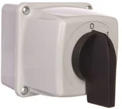 Inne akcesoria elektryczne - Elektromet Spółdzielnia Inwalidów Łącznik krzywkowy 0-1-2 5P 25A w obudowie IP44 Łuk E25-33 952532 - miniaturka - grafika 1