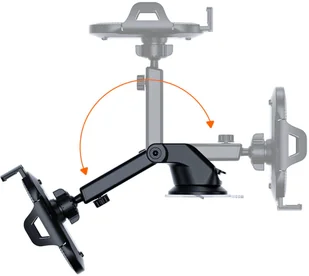 Alogy Uchwyt samochodowy 3w1 Alogy na szybę do kratki na deskę rozdzielczą Czarny 10224X1 - Uchwyty samochodowe do telefonów Alogy Uchwyt samochodowy 3w1 Alogy na szybę do kratki na deskę rozdzielczą Czarny 10224X1 - Uchwyty samochodowe do telefonów - miniaturka - grafika 8