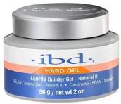 Żele do paznokci - IBD Hard Builder Gel LED/UV żel budujący Natural II 56g 106964-uniw - miniaturka - grafika 1