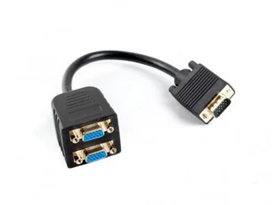 Lanberg Adapter Vga - 2x Vga 0.2 m - Adaptery i przejściówki - miniaturka - grafika 3