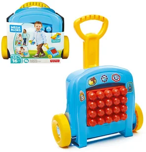 Fisher Price MOBILNA WALIZECZKA Z KLOCKAMI FLT37 - Klocki - miniaturka - grafika 2