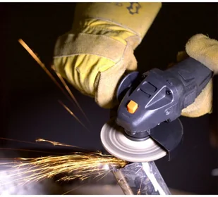 Ferm FERM Szlifierka kątowa, 500 W, 115 mm, AGM1086 - Młynki i rozdrabniacze odpadów - miniaturka - grafika 2