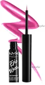 Eyelinery - NYX professional makeup Professional Makeup - Epic Wear Mettalic - Eye & Body Liquid Liner - Wodoodporny, metaliczny liner do oczu i ciała - 3,5 ml - 08 - FUCHSIA METAL - miniaturka - grafika 1