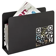 Inne meble do salonu - Haku-Möbel Haku mebel stojak na gazety, metal, czarny, jeden rozmiar 17514 - miniaturka - grafika 1