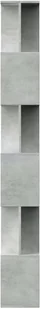 vidaXL vidaXL Regał na książki/przegroda, betonowy szary, 80x24x192 cm - Regały - miniaturka - grafika 6