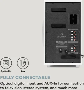 Auna Areal 525 DG, system surround 5.1, 125 W RMS - Głośniki i kolumny - miniaturka - grafika 15