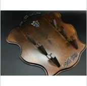 Repliki - broń - HERBOWA ZAWIESZKA NA 3 PISTOLETY LUB SZTYLETY WA25C - miniaturka - grafika 1