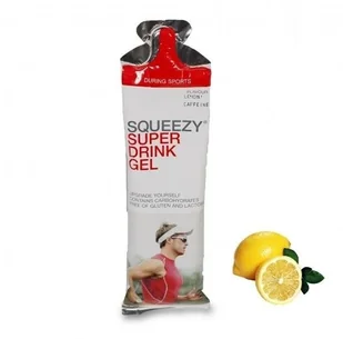 Squeezy Żel Energetyczny z kofeiną do picia 60 ml Cytrynowy 12+1 gratis - Produkty energetyczne i izotoniki - miniaturka - grafika 2