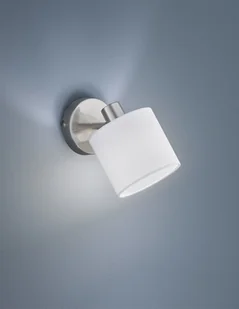 Reality Leuchten Tommy plakat ścienny, metal, nikiel matowy/biały - Lampy sufitowe - miniaturka - grafika 2