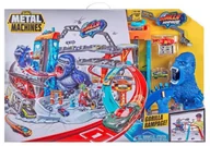 Zabawki zdalnie sterowane - Zuru METAL MACHINES GORILLA RAMPAGE TOR GARAŻ + AUTA 2 szt. ZAMÓW DZIŚ-TOWAR MASZ NA JUTRO-! 66257 - miniaturka - grafika 1