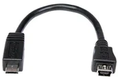Złącza, przejściówki, adaptery - STARTECH.COM Micro USB to Mini USB Adapter Cable M/F UUSBMUSBMF6 - miniaturka - grafika 1