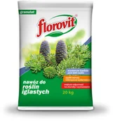 Nawozy ogrodnicze - Florovit Nawóz granulowany do roślin iglastych worek 20 kg - miniaturka - grafika 1