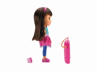 Fisher Price Dora mówiąca i smartfon DXB81 - Lalki dla dziewczynek - miniaturka - grafika 7