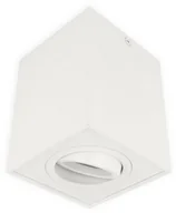 Oprawy, klosze i abażury - LED line Oprawa natynkowa punktowa kwadratowa ruchoma biały mat- CUBO 249723 - miniaturka - grafika 1