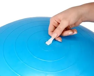 HMS YB01 55CM CZARNA PIŁKA GIMNASTYCZNA 17-42-102 - Piłki do ćwiczeń - miniaturka - grafika 4