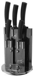 Berlingerhaus 6 częściowy zestaw noży ze stojakiem Black Royal Collection, BH/2382 - Noże kuchenne - miniaturka - grafika 2