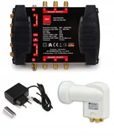 Rozgałęźniki i multiswitche do TV-SAT - Opticum MultiSwitch 5/ 6 Wyjść Konwerter Quattro - miniaturka - grafika 1