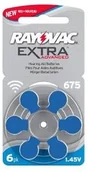Ładowarki i akumulatory - RAYOVAC 6x baterie do aparatów słuchowych 675 - miniaturka - grafika 1