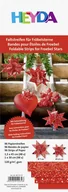 Scrapbooking - Heyda papierowe paski do robienia gwiazdek, czerwone - miniaturka - grafika 1