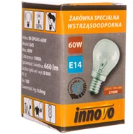 Halogeny - GTV Żarówka wstrząsoodporna G45 60W IN-SPG45-60W - miniaturka - grafika 1