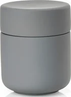 Pojemniki łazienkowe - Zone Denmark Pojemnik na patyczki i płatki kosmetyczne Ume szary 15754 - miniaturka - grafika 1