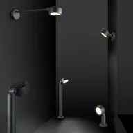 Lampy ogrodowe - SLV Eskina D kinkiet zewnętrzny LED regulowany - miniaturka - grafika 1