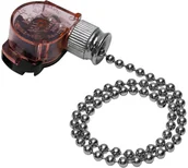 Wyłączniki światła i elektryczne - DUWI Przełącznik pociągany 230 V IP20 - miniaturka - grafika 1