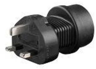 MicroConnect Universal adapter UK to Schuko PETRAVEL1 PETRAVEL1 - Inne akcesoria audio-wideo - miniaturka - grafika 2