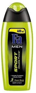 Fa Men Sport Double Power Shower Gel żel pod prysznic do mycia ciała i włosów dla mężczyzn 400ml - Żele pod prysznic dla mężczyzn Fa Men Sport Double Power Shower Gel żel pod prysznic do mycia ciała i włosów dla mężczyzn 400ml - Żele pod prysznic dla mężczyzn - miniaturka - grafika 1